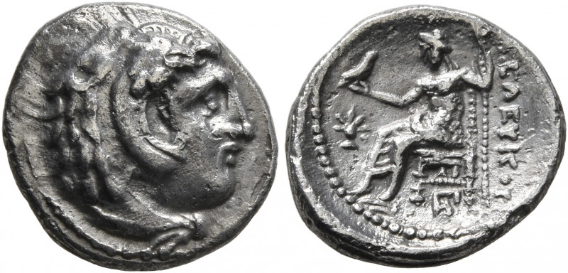 SELEUKID KINGS OF SYRIA. Seleukos I Nikator, 312-281 BC. Hemidrachm (Silver, 14 ...