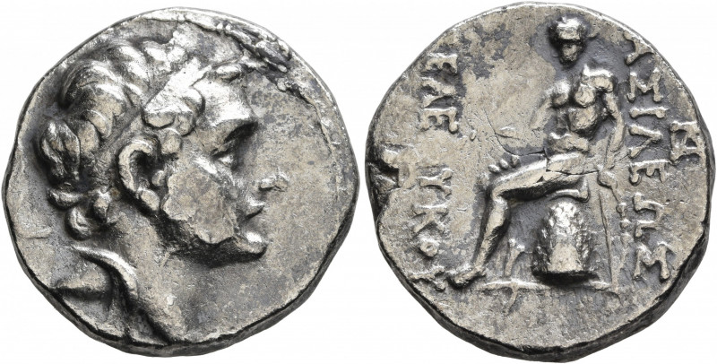 SELEUKID KINGS OF SYRIA. Seleukos IV Philopator, 187-175 BC. Tetradrachm (Silver...