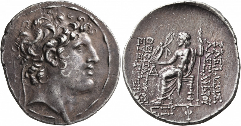 SELEUKID KINGS OF SYRIA. Alexander I Balas, 152-145 BC. Tetradrachm (Silver, 32 ...