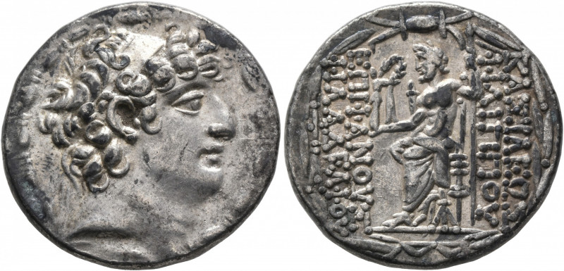 SELEUKID KINGS OF SYRIA. Philip I Philadelphos, circa 95/4-76/5 BC. Tetradrachm ...