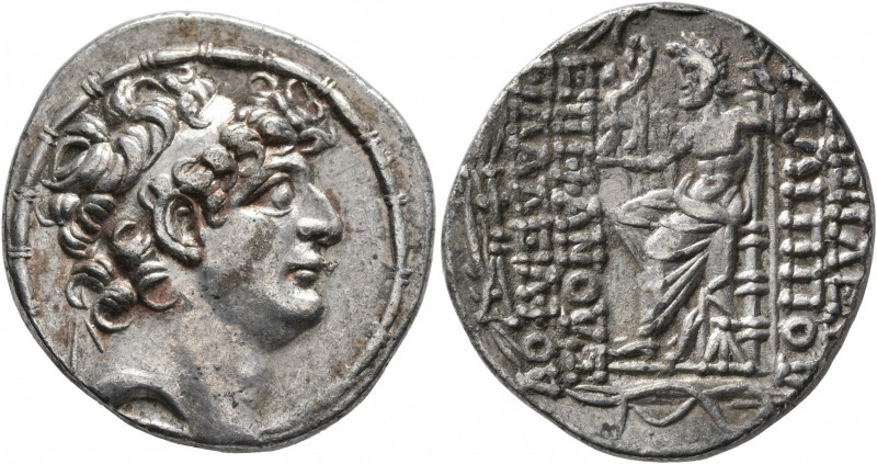 SELEUKID KINGS OF SYRIA. Philip I Philadelphos, circa 95/4-76/5 BC. Tetradrachm ...