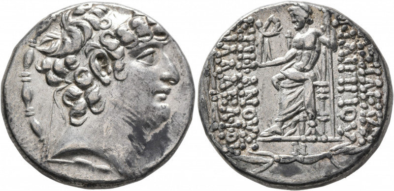 SELEUKID KINGS OF SYRIA. Philip I Philadelphos, circa 95/4-76/5 BC. Tetradrachm ...