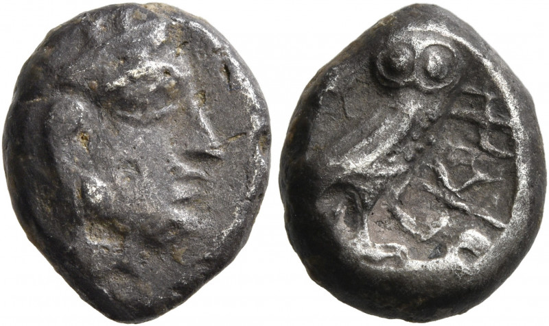 ARABIA, Northwestern. Lihyan (?). Circa 350-250 BC. 'Drachm' (Silver, 15 mm, 4.1...