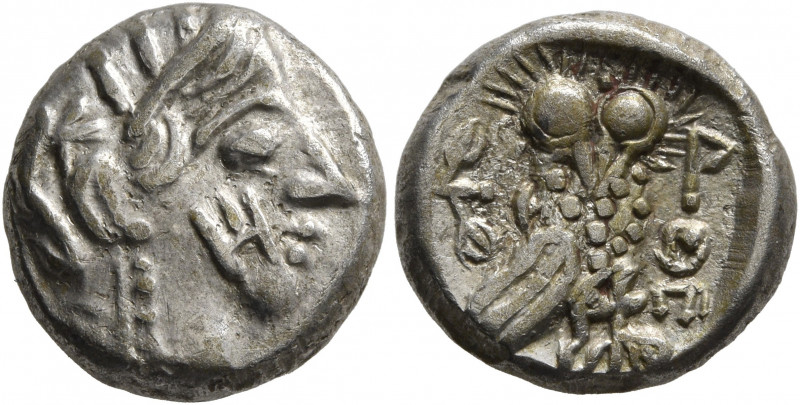 ARABIA, Northwestern. Lihyan. Circa 2nd-1st centuries BC. 'Drachm' (Silver, 14 m...