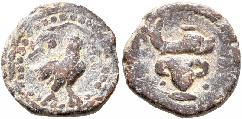 ASIA MINOR. Uncertain. 2nd-3rd centuries. Tessera (Lead, 17 mm, 3.00 g, 11 h). E...