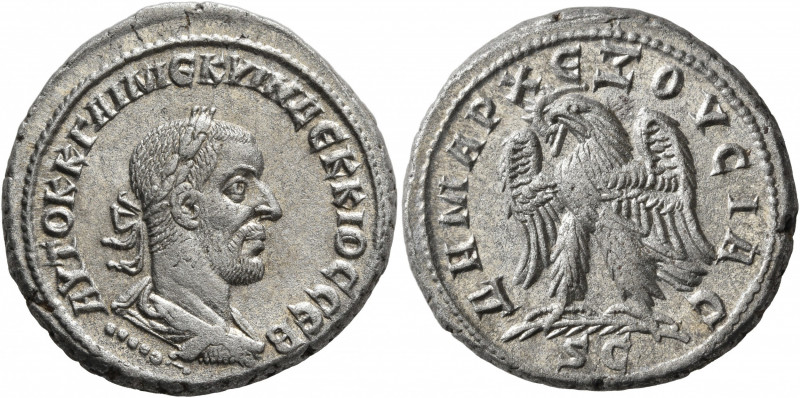 SYRIA, Seleucis and Pieria. Antioch. Trajan Decius, 249-251. Tetradrachm (Billon...