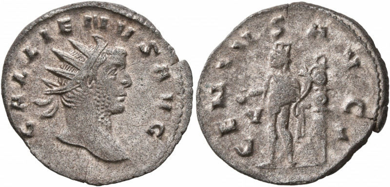 Gallienus, 253-268. Antoninianus (Billon, 22 mm, 2.43 g, 6 h), Rome, 260-261. GA...