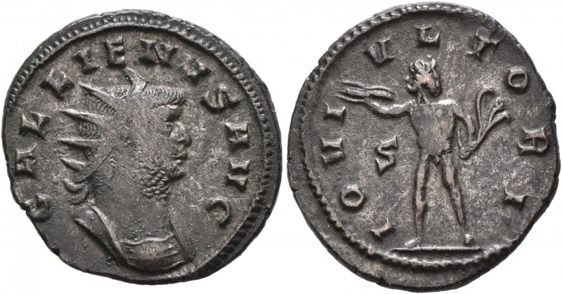 Gallienus, 253-268. Antoninianus (Billon, 22 mm, 3.55 g, 1 h), Rome, 260-261. GA...