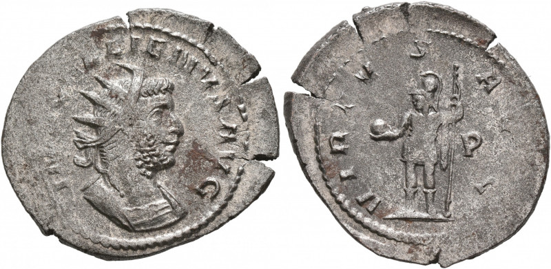 Gallienus, 253-268. Antoninianus (Billon, 25 mm, 3.93 g, 10 h), Rome, 260-261. I...