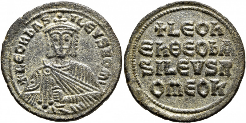 Leo VI the Wise, 886-912. Follis (Bronze, 26 mm, 6.73 g, 6 h), Constantinopolis....