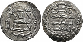 ISLAMIC, al-Andalus (Spain). Umayyads. temp. al-Hakam I ibn Hisham, AH 180-206 / AD 796-822. Dirham (Silver, 26 mm, 2.59 g, 4 h), al-Andalus, AH 193 =...