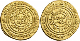 ISLAMIC, Ayyubids. Egypt. al-Nasir I Salah al-Din Yusuf (Saladin), AH 564-589 / AD 1169-1193. Dinar (Gold, 19 mm, 4.31 g, 12 h), citing al-Nasir I Sal...