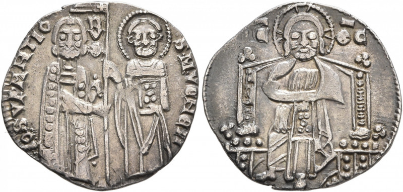 ITALY. Venezia (Venice). Giovanni Soranzo, 1312-1328. Grosso (Silver, 21 mm, 2.1...