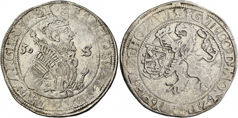 LOW COUNTRIES. Bergh (s'Heerenberg). Willem IV, 1546-1586. Sint Oswalddaalder va...