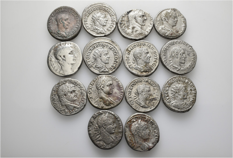 A lot containing 14 silver coins. All: Roman Provincial. Fine to about very fine...