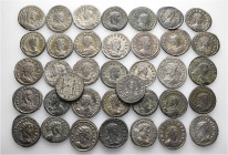 A lot containing 37 bronze coins. All: Probus. About very fine to good very fine. LOT SOLD AS IS, NO RETURNS. 37 coins in lot.
