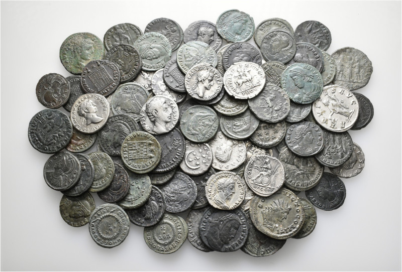 A lot containing 16 silver and 67 bronze coins. Includes: Roman Provincial and R...