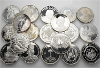 A lot containing 19 silver coins. All: Africa. About extremely fine to good extremely fine. LOT SOLD AS IS, NO RETURNS. 19 coins in lot.


From the...