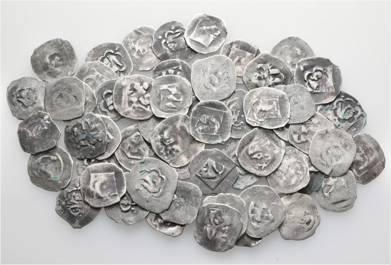 A lot containing 53 silver coins. All: Germany, Dukes of Bavaria. Late 14th to m...