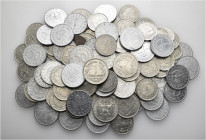 A lot containing 99 aluminium and copper-nickel coins. All: Germany. About very fine to good very fine. LOT SOLD AS IS, NO RETURNS. 99 coins in lot.
...