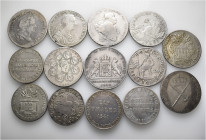 A lot containing 14 silver coins. All: Germany. About very fine to good very fine. LOT SOLD AS IS, NO RETURNS. 14 coins in lot.


From the collecti...