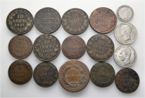 A lot containing 3 silver and 13 bronze coins. All: Greece. About very fine to good very fine. LOT SOLD AS IS, NO RETURNS. 16 coins in lot.


From ...