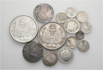 A lot containing 14 silver coins. All: Guatemala. About very fine to good very fine. LOT SOLD AS IS, NO RETURNS. 14 coins in lot.


From the collec...