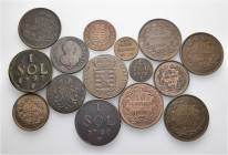 A lot containing 15 bronze coins. All: Luxembourg. Very fine to about extremely fine. LOT SOLD AS IS, NO RETURNS. 15 coins in lot.


From the colle...
