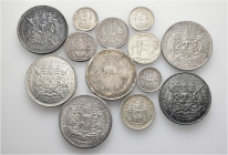 A lot containing 13 silver coins. All: Thailand. Very fine to good very fine. LOT SOLD AS IS, NO RETURNS. 13 coins in lot.


From the collection of...