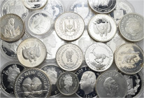 A lot containing 26 silver coins. All: World. About extremely fine to good extremely fine. LOT SOLD AS IS, NO RETURNS. 26 coins in lot.


From the ...