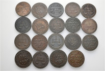 A lot containing 19 bronze coins. All: Zanzibar. About very fine to good very fine. LOT SOLD AS IS, NO RETURNS. 19 coins in lot.


From the collect...