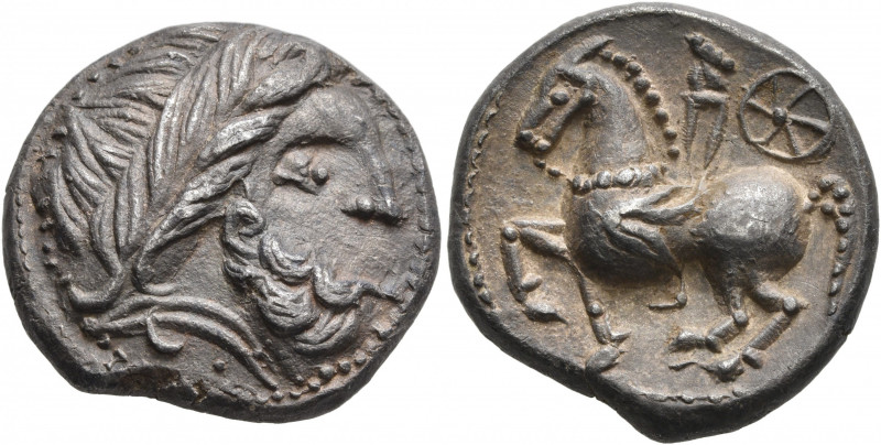 CARPATHIAN REGION. Uncertain tribe. Circa 2nd century BC. Tetradrachm (Silver, 2...