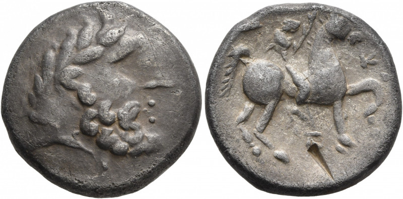 CARPATHIAN REGION. Uncertain tribe. Circa 2nd century BC. Tetradrachm (Silver, 2...