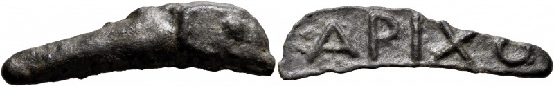 SKYTHIA. Olbia. Circa 437-410 BC. Cast unit (Bronze, 10x39 mm, 3.78 g, 12 h). Do...