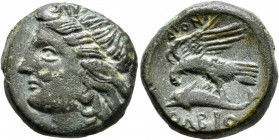 SKYTHIA. Olbia. Circa 350-330 BC. AE (Bronze, 20 mm, 10.93 g, 1 h), Dion..., magistrate. Head of Demeter to left, wearing wreath of grain ears. Rev. Δ...