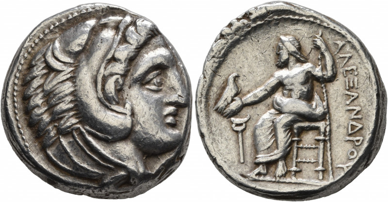 KINGS OF MACEDON. Alexander III ‘the Great’, 336-323 BC. Tetradrachm (Silver, 26...