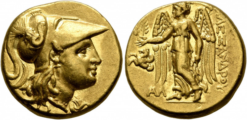 KINGS OF MACEDON. Alexander III ‘the Great’, 336-323 BC. Stater (Gold, 18 mm, 8....