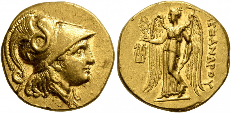 KINGS OF MACEDON. Alexander III ‘the Great’, 336-323 BC. Stater (Gold, 19 mm, 8....