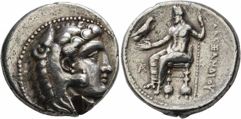 KINGS OF MACEDON. Alexander III ‘the Great’, 336-323 BC. Tetradrachm (Silver, 25...