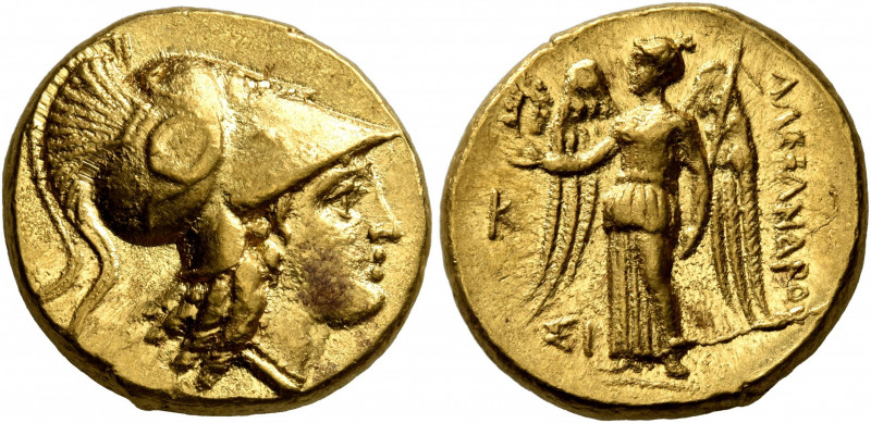 KINGS OF MACEDON. Alexander III ‘the Great’, 336-323 BC. Stater (Gold, 18 mm, 8....