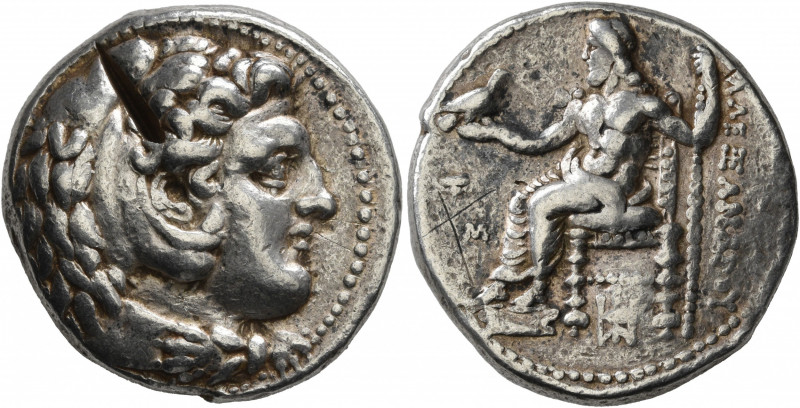 KINGS OF MACEDON. Alexander III ‘the Great’, 336-323 BC. Tetradrachm (Silver, 26...