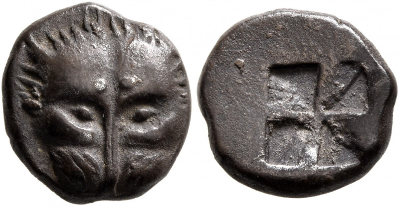 CIMMERIAN BOSPOROS. Pantikapaion. Circa 480-470 BC. Triobol (Silver, 13 mm, 2.94...