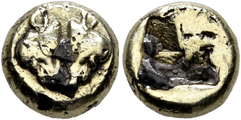 IONIA. Phokaia. Circa 521-478 BC. Hekte (Subaeratus, 10 mm, 2.31 g), a contempor...