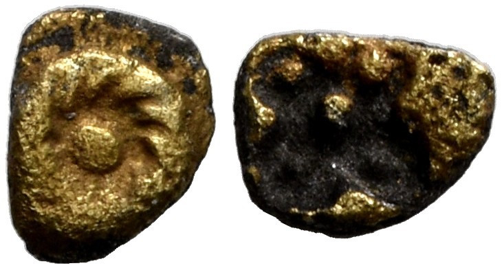 IONIA. Uncertain. Circa 600-550 BC. 1/192 Stater (Subargentum, 4 mm, 0.07 g), a ...