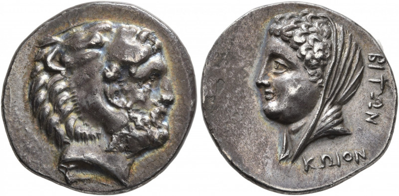 ISLANDS OFF CARIA, Kos. Circa 345-340/30 BC. Didrachm (Silver, 21 mm, 6.78 g, 1 ...