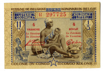 Loterie Coloniale, Colonie Du Congo, 1945. Issued Lottery Ticket.