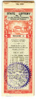 National Government of China for Promotion of Aviation and Highways, 1933 State Lottery Ticket