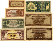 Japanese Government, ca. 1940s Issued Banknote Assortment