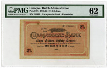 Curacaosche Bank. 1918-20. Remainder Banknote