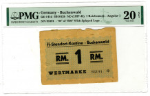 Germany, Standort-Kantine - Buchenwald, ND (1937-45) Issued Banknote.